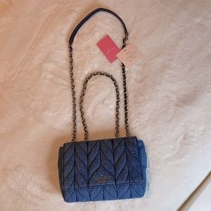 S.O.L.D 🎈Kate Spade Denim Small Crossbody